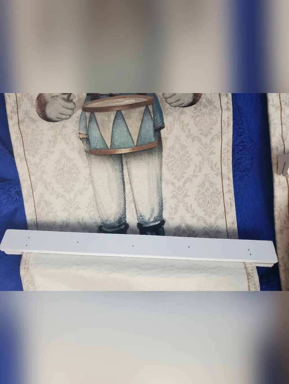 Ashland New Nutcracker Soldier Wall Tapestry Pair in Blue and Pink